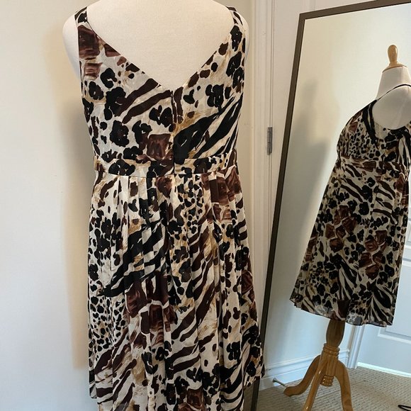 Gorgeous animal print summer dress - Picture 3 of 4
